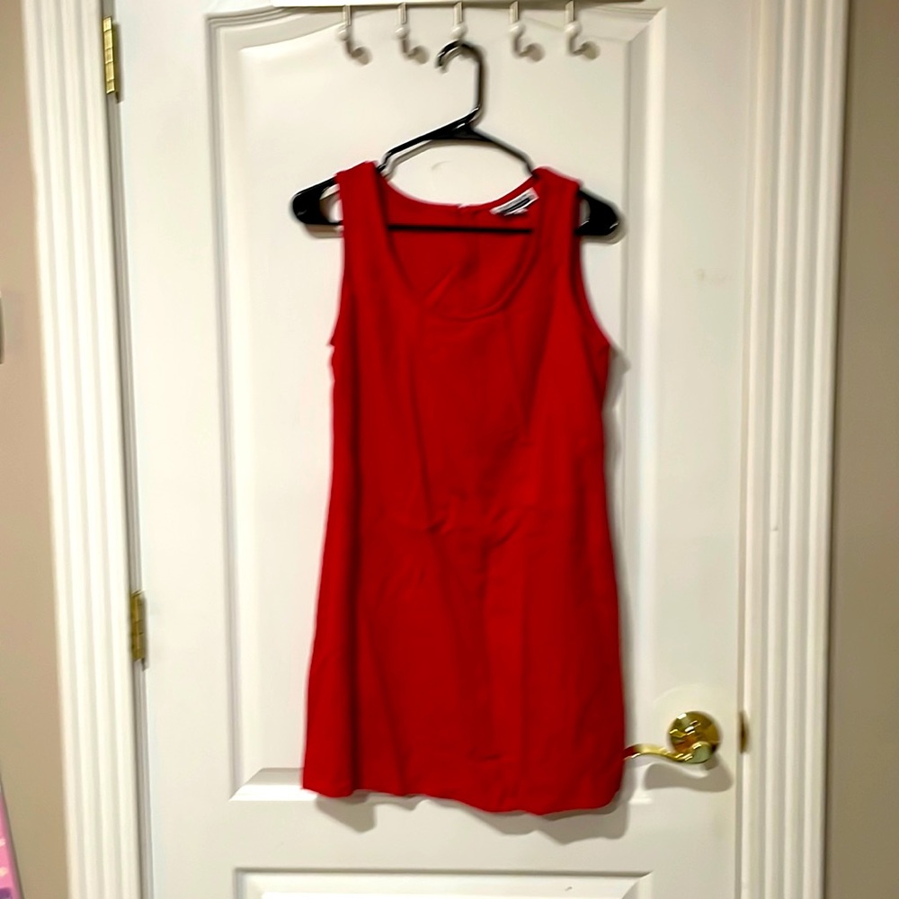 Red dress